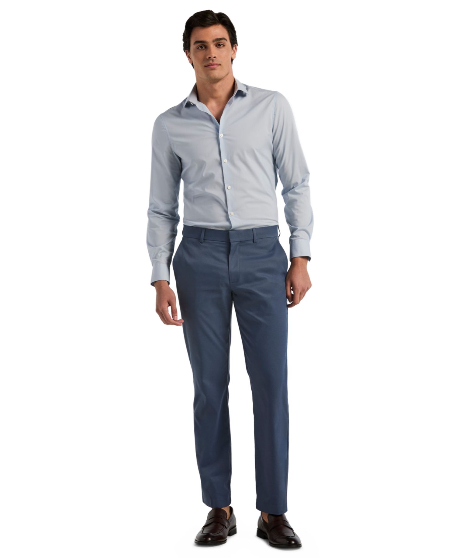 Men's Flat Front Modern-Fit Dress Pants