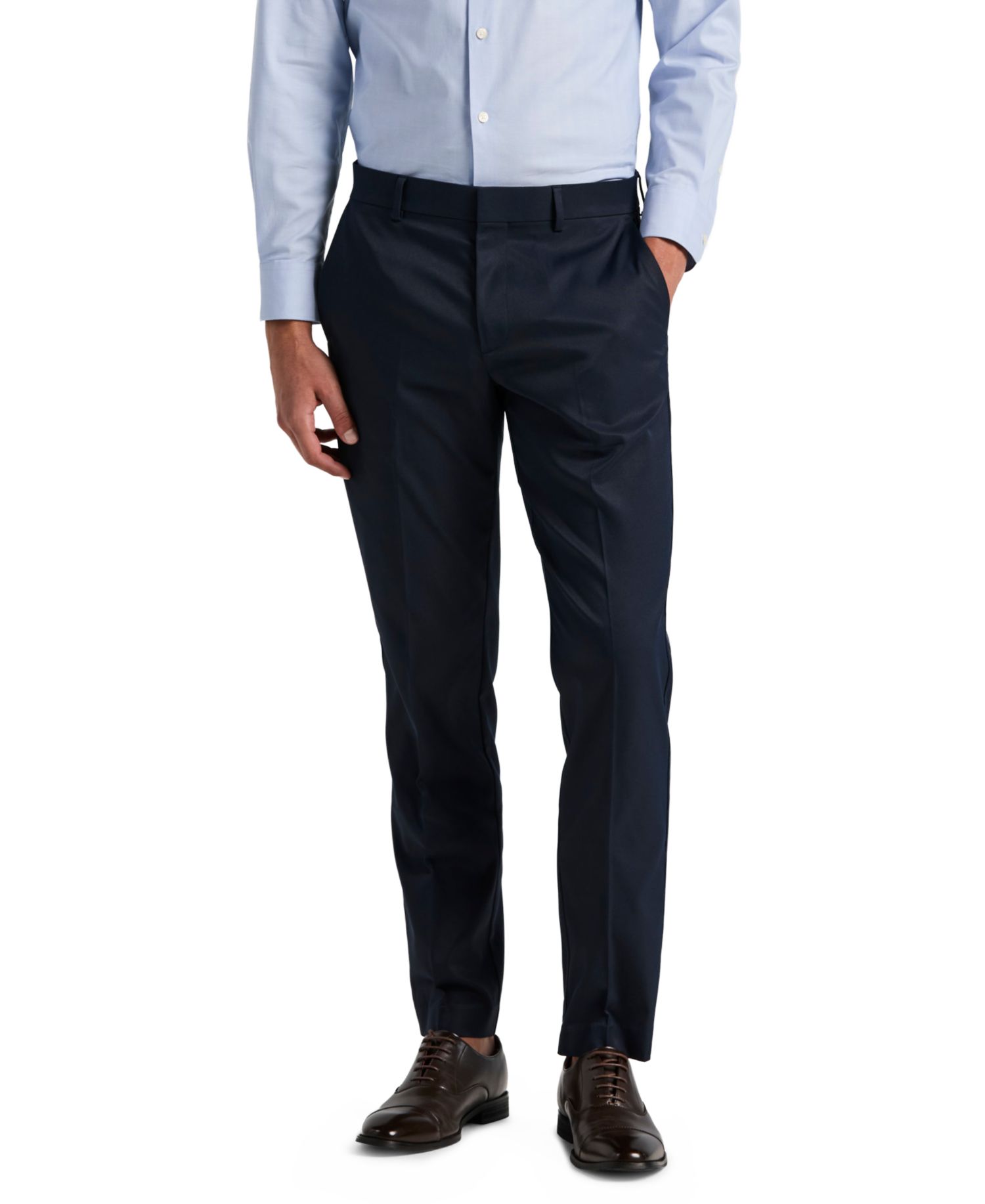Men's Flat Front Modern-Fit Dress Pants