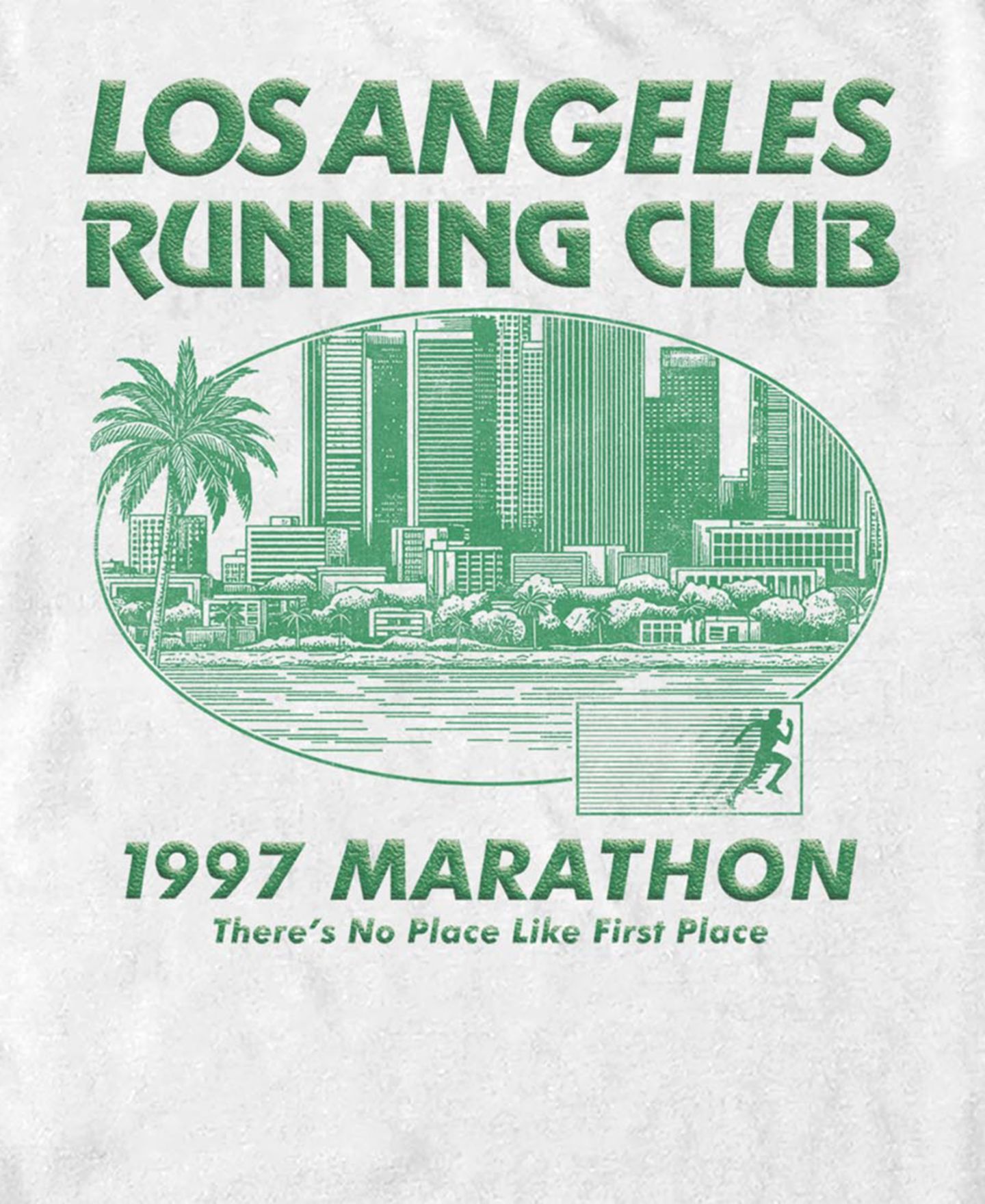 Мужская футболка Fifth Sun Generic Los Angeles Running Club, цвет: Белый — фото 3