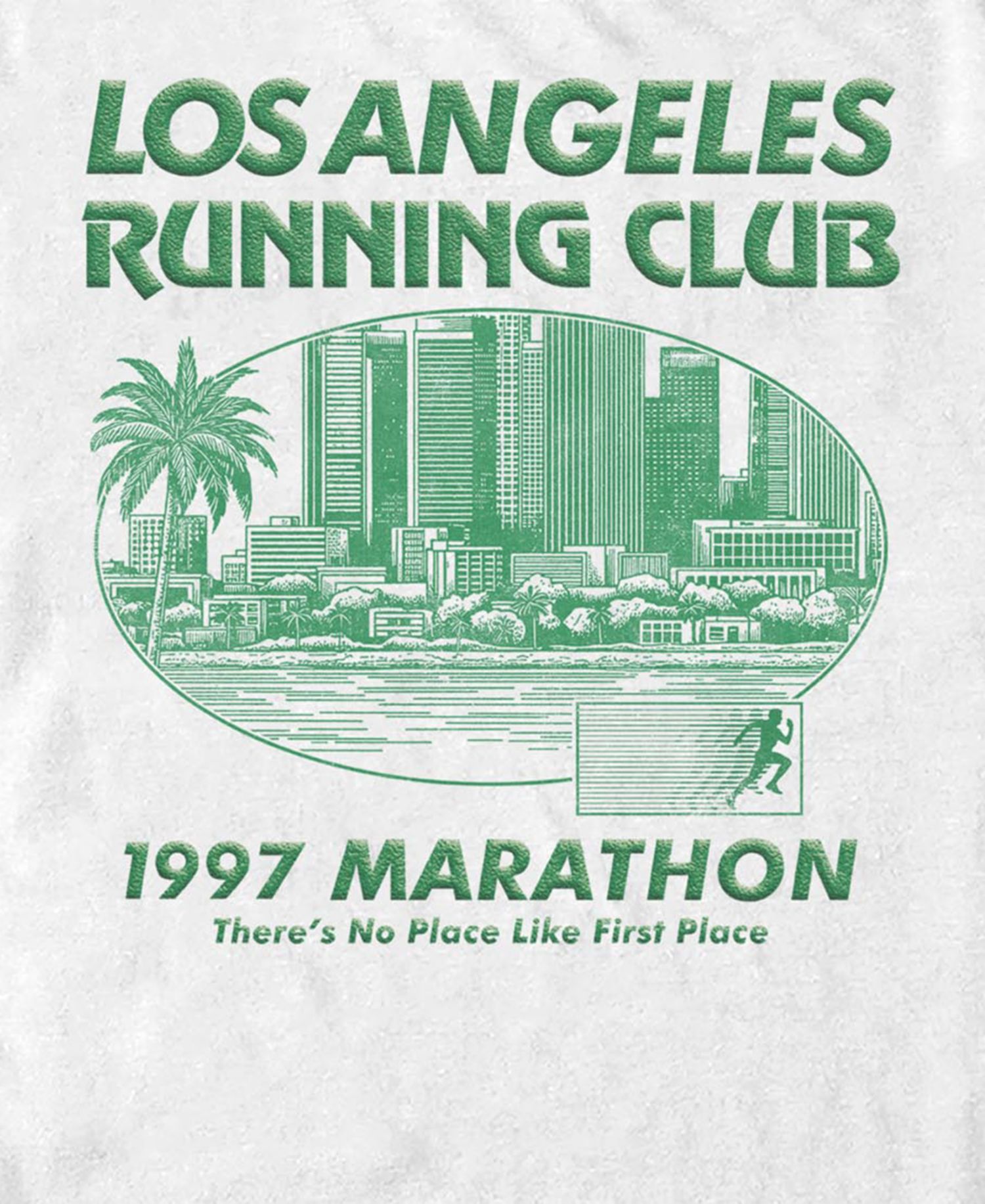Men's Generic Los Angeles Running Club T-Shirt