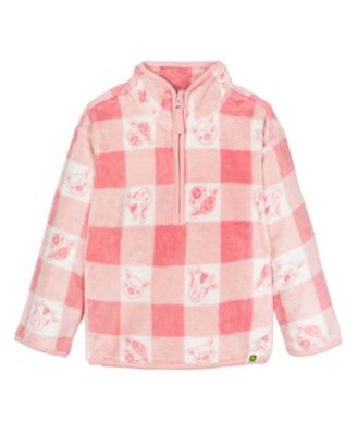 Toddler Girls (2T - 4T) Fleece Quarter-Zip Sweatshirt