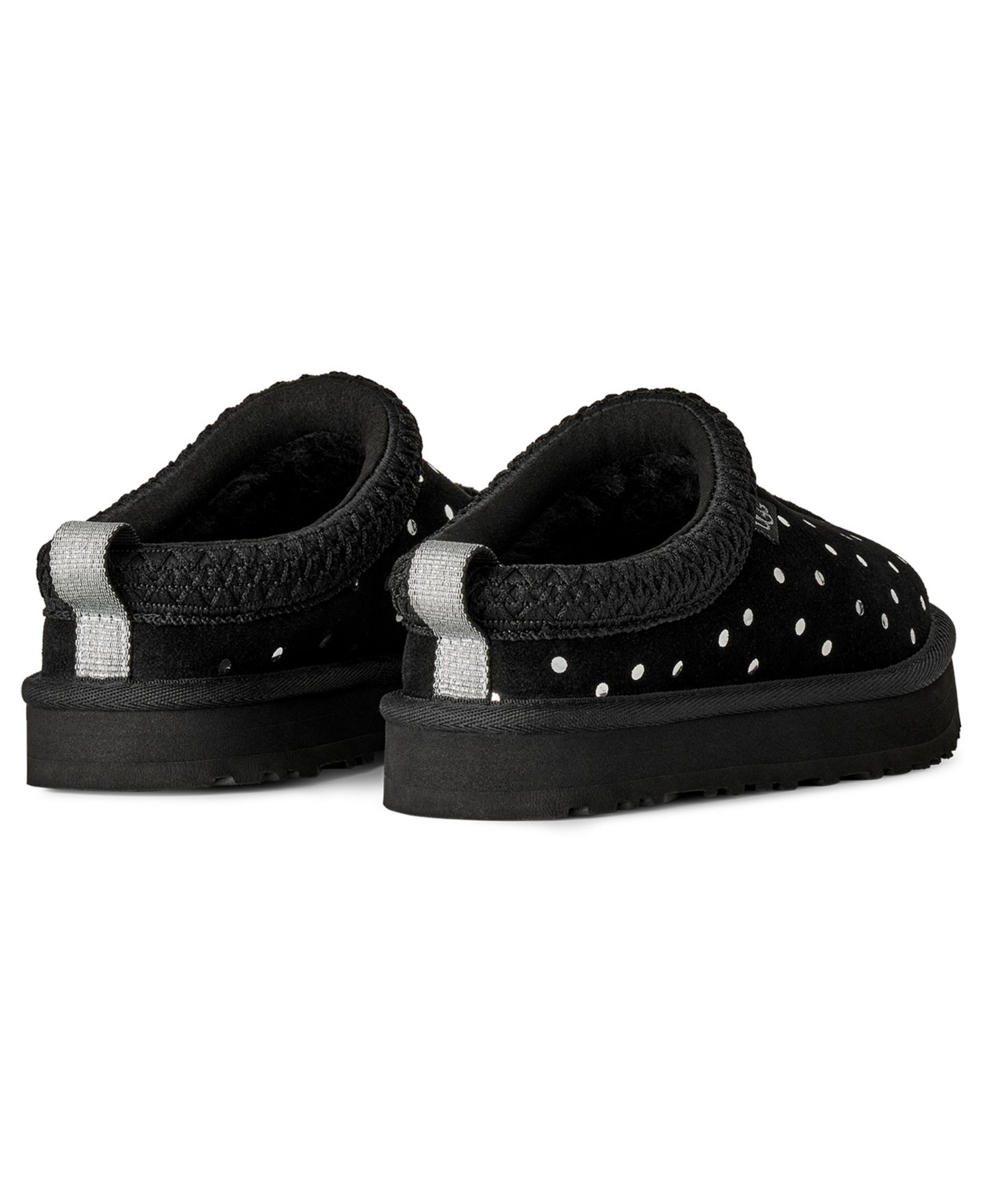 UGG® Детские домашние тапочки UGG Tazz Shiny Dots без застёжки, цвет: Чёрный — фото 6