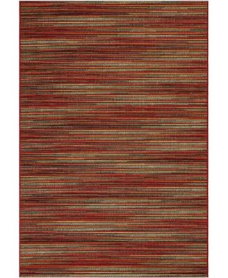Lush Decor Marina Stripes 6'6" x 9'4" Area Rug