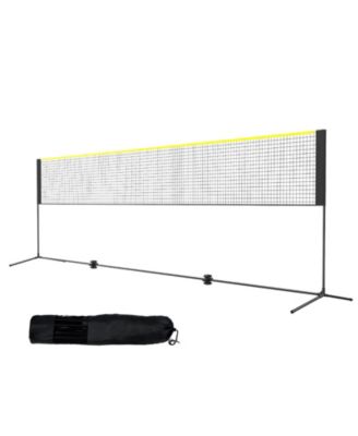 17ft Badminton Net Set Outdoor Portable Volleyball Pickleball Tennis Net