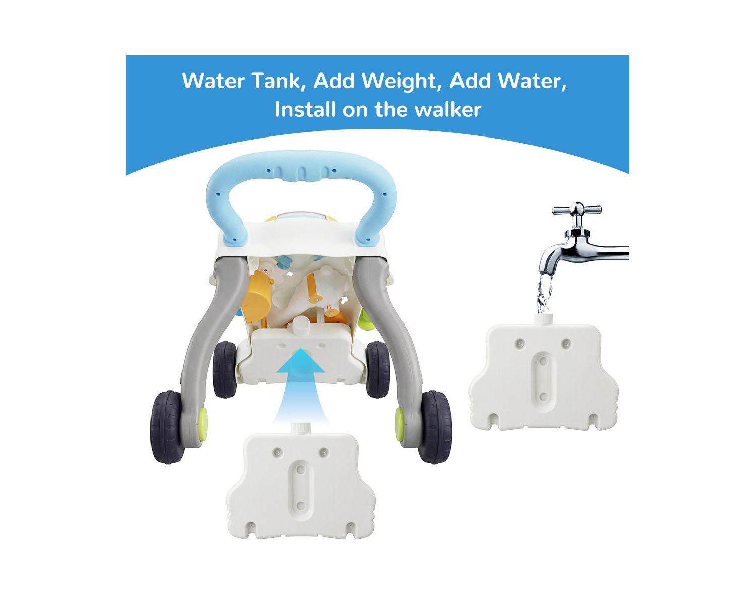 Toddler Baby Push Walker Learning Walking Toys