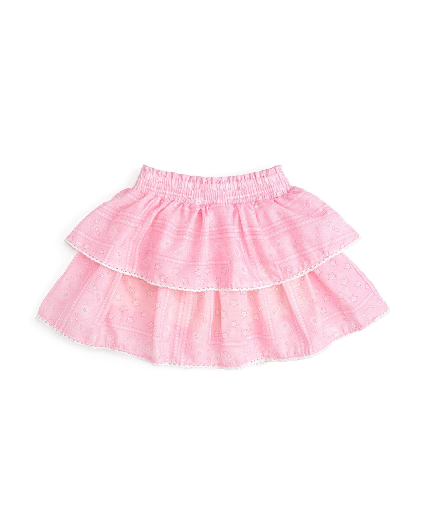 Little Girls Bandana Western Skirts