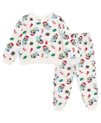 Toddler Boys (2T-5T) Piece Fleece Sweatshirt and Pants Set