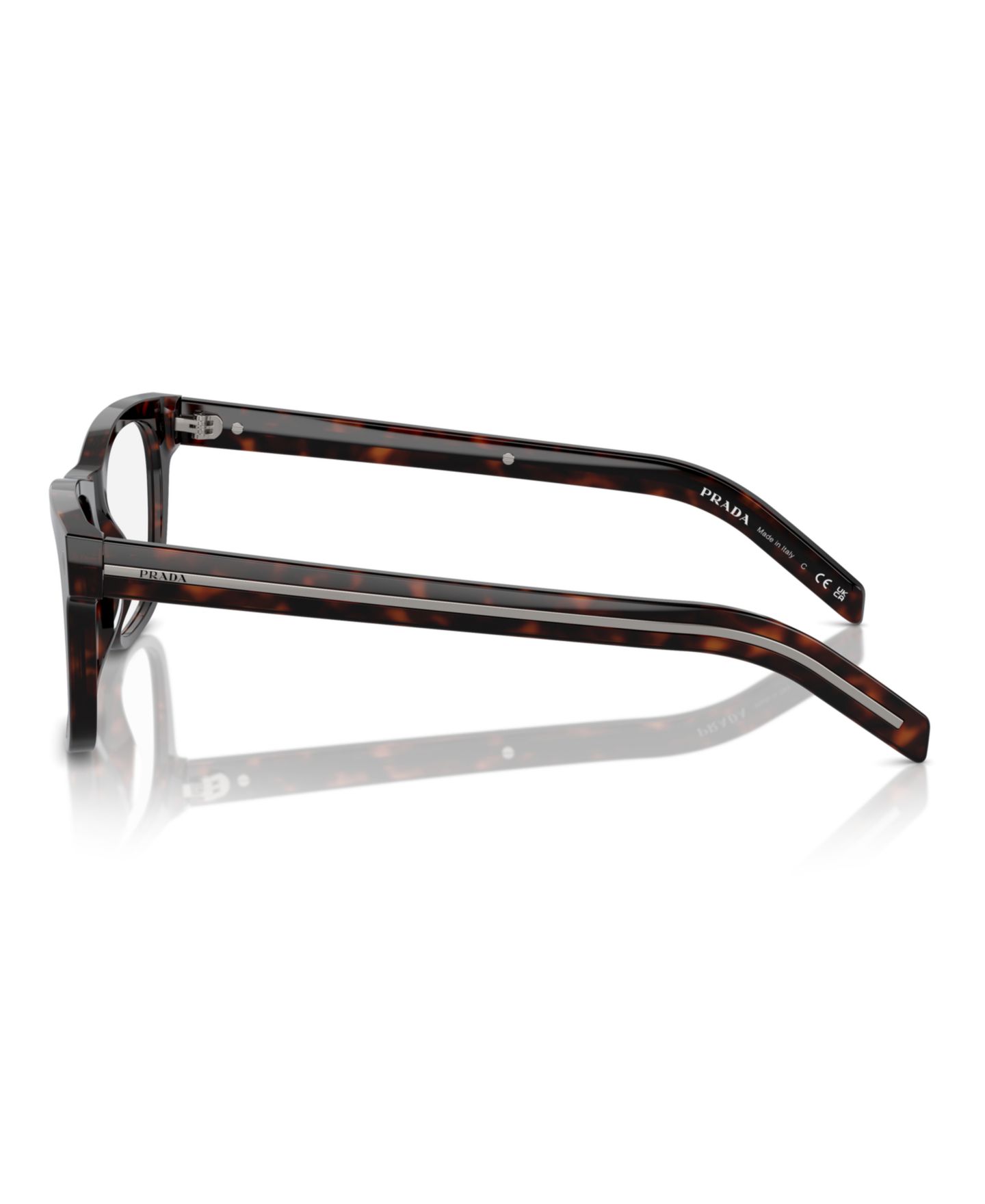 Мужские очки PRADA Eyeglasses, PR A13V, цвет: Черепаховый — фото 4