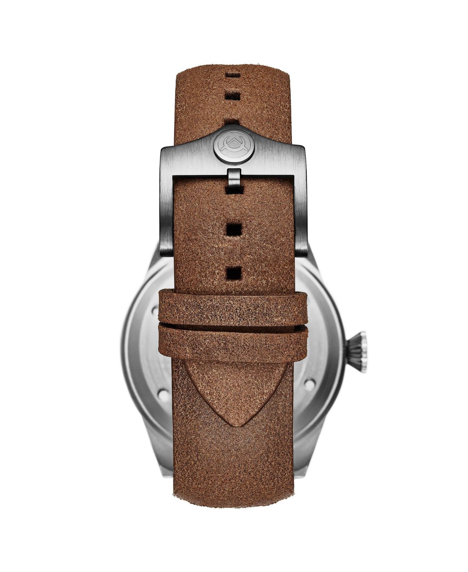 Men's Swiss Made Aviator A601.02 Quartz Watch with Dial, Suede Leather Strap, Sapphire Crystal, 42mm