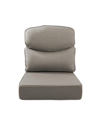 6 Inch Thick 24" x 24" Outdoor Deep Seating Cushion Set Indoor And Outdoor Seat / Back Cushion
