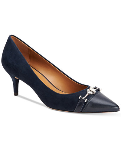 COACH Lauri Pointed-Toe Pumps