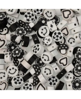 120ct. 1mm Alphabet Polymer Clay Beads