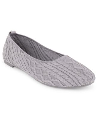 Women's Cannes Cable Knit Slip-On Flats