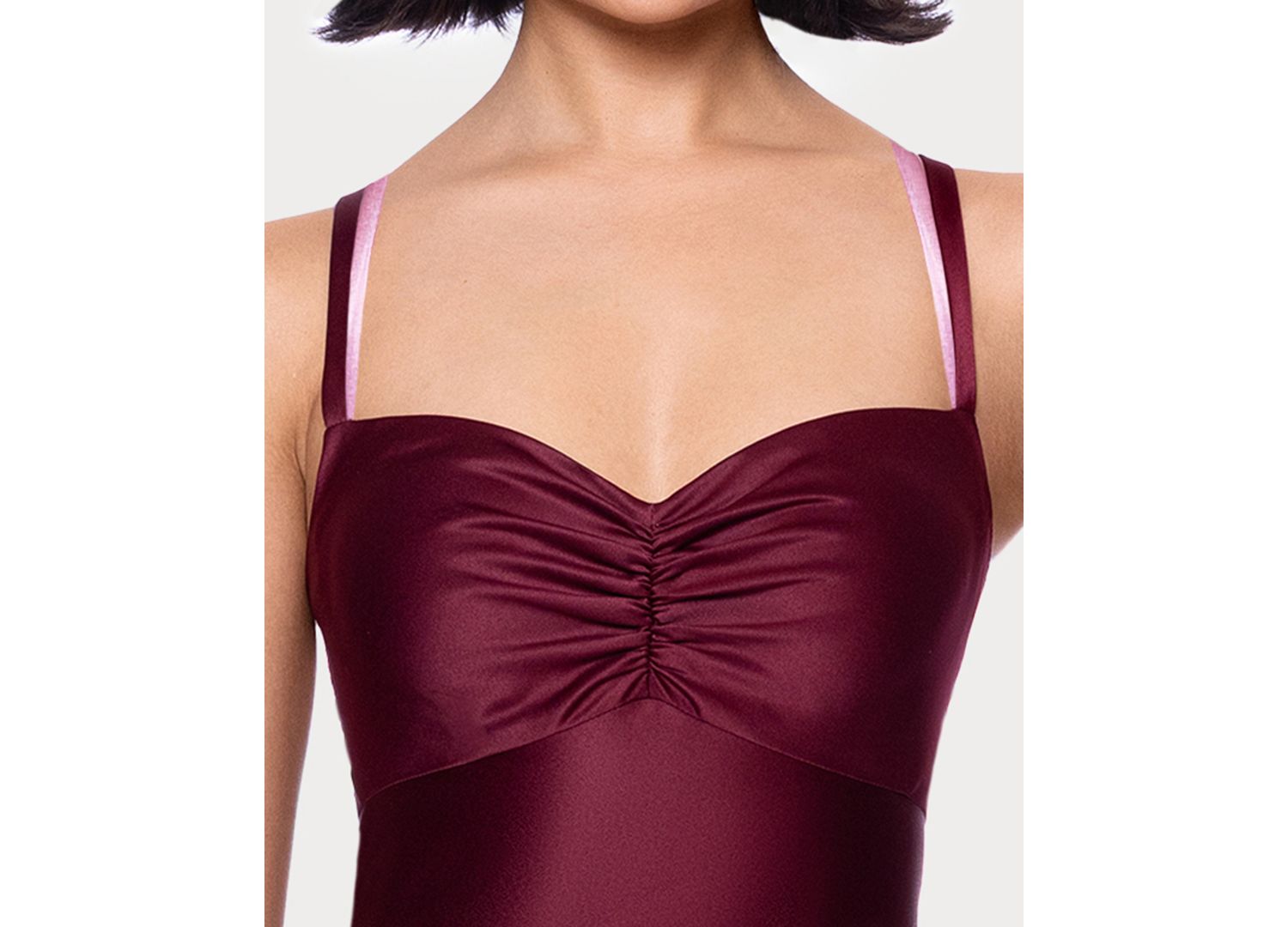 Juniors' Lamour Lace-Up Mini Dress