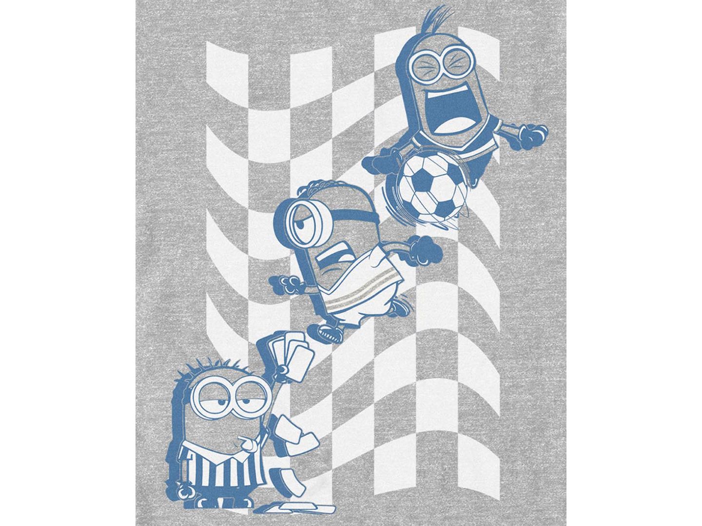Мужская футболка Fifth Sun Checkers Soccer Graphic, цвет: Серый — фото 3