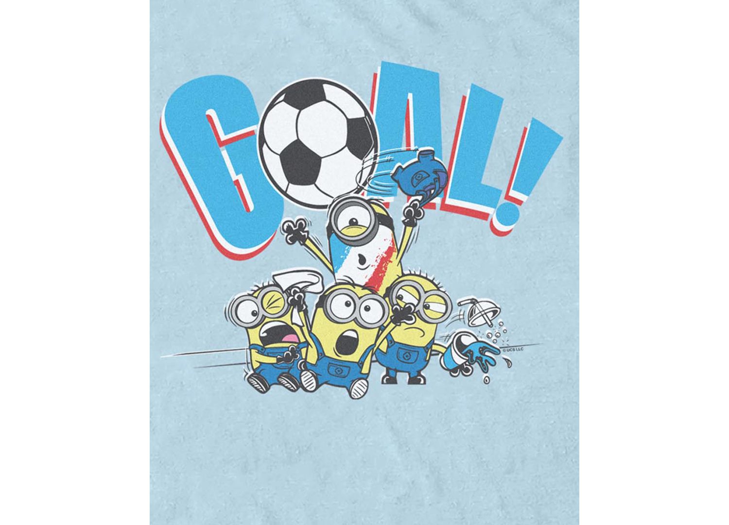 Men's Minion Team Goal Graphic T-Shirt