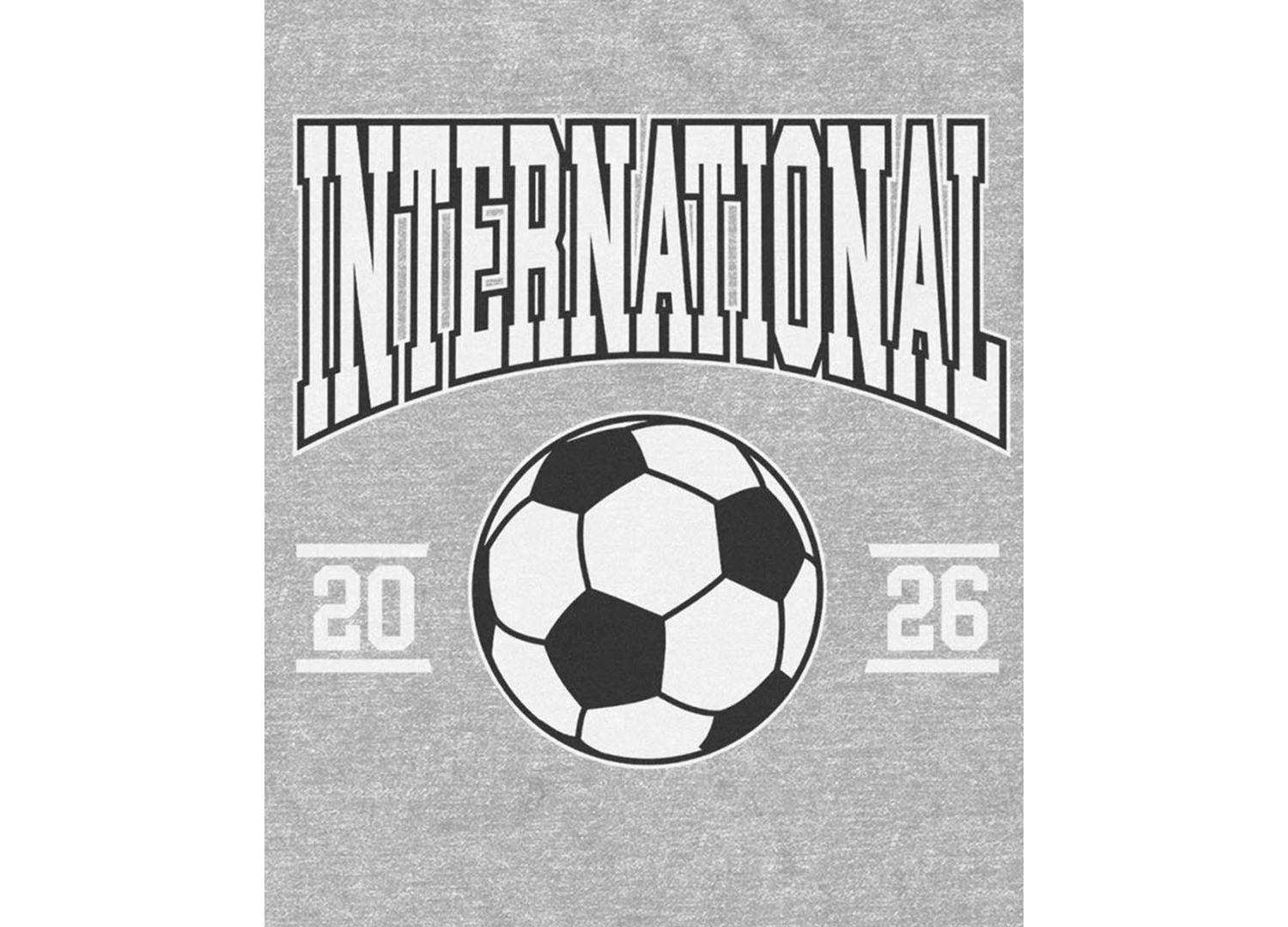 Men's International Soccer Graphic T-Shirt