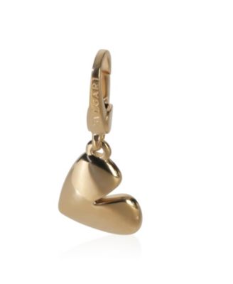 Yellow Gold Cuore Heart Charm