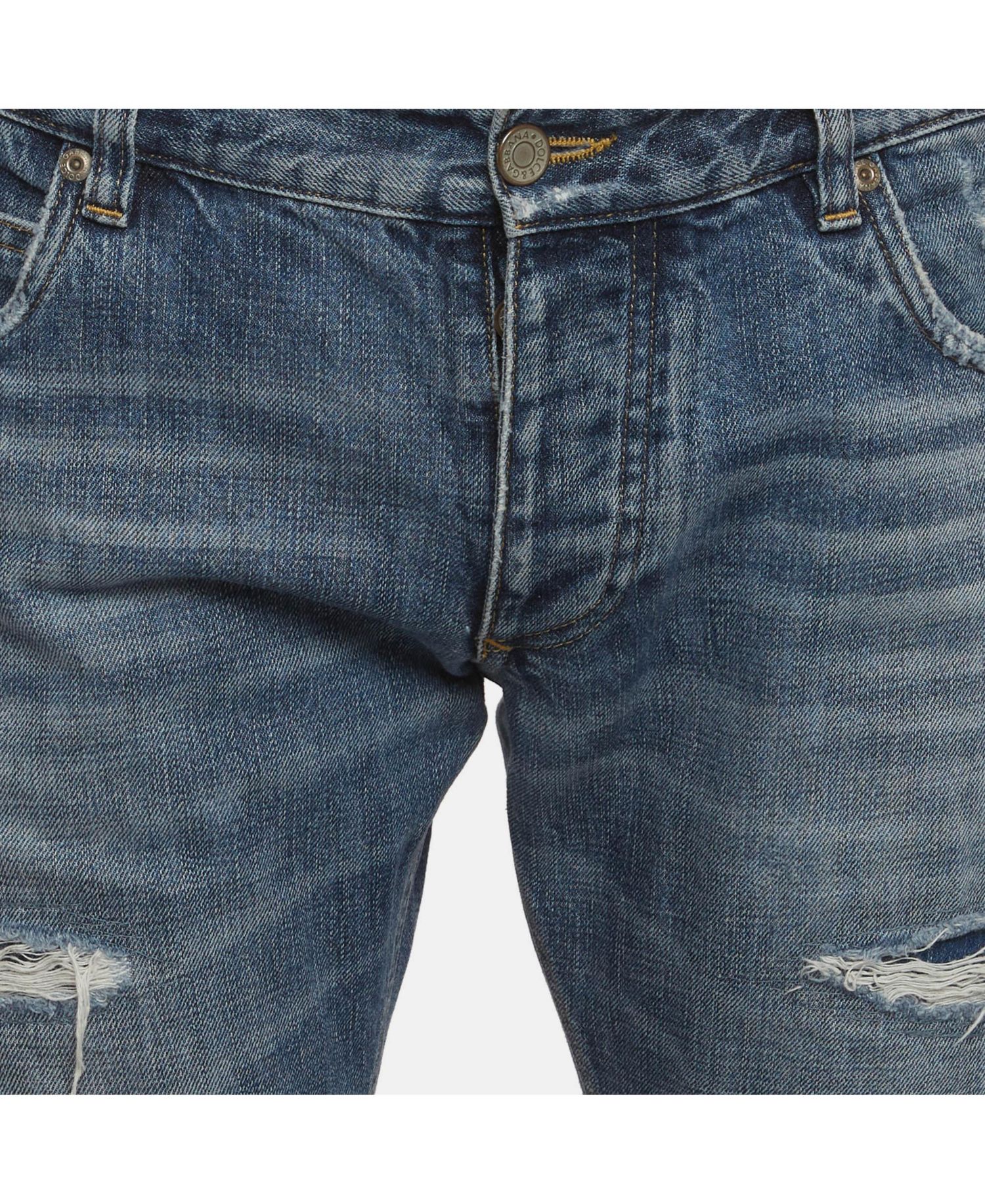 Men's Denim Distressed Jeans