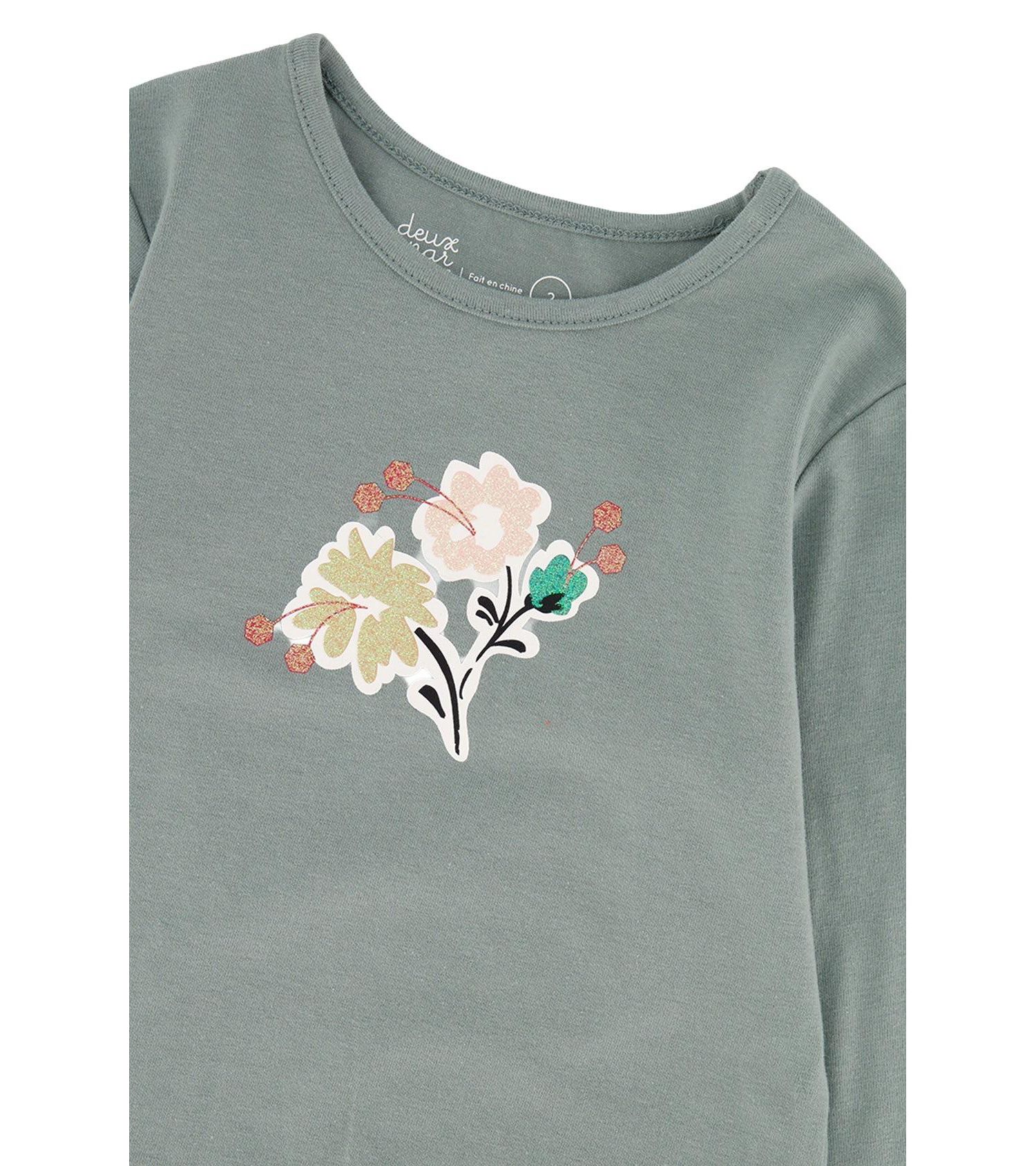 Baby Girl (12M - 24M) Cotton Long Sleeve T-Shirt