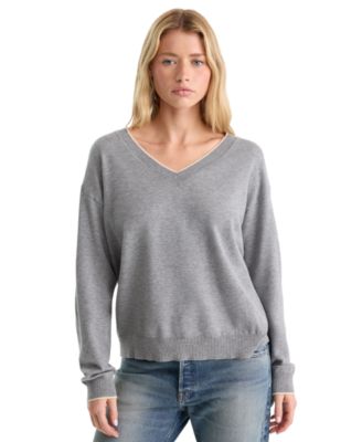 Women's Cozy V-Neck Pull-On Sweater