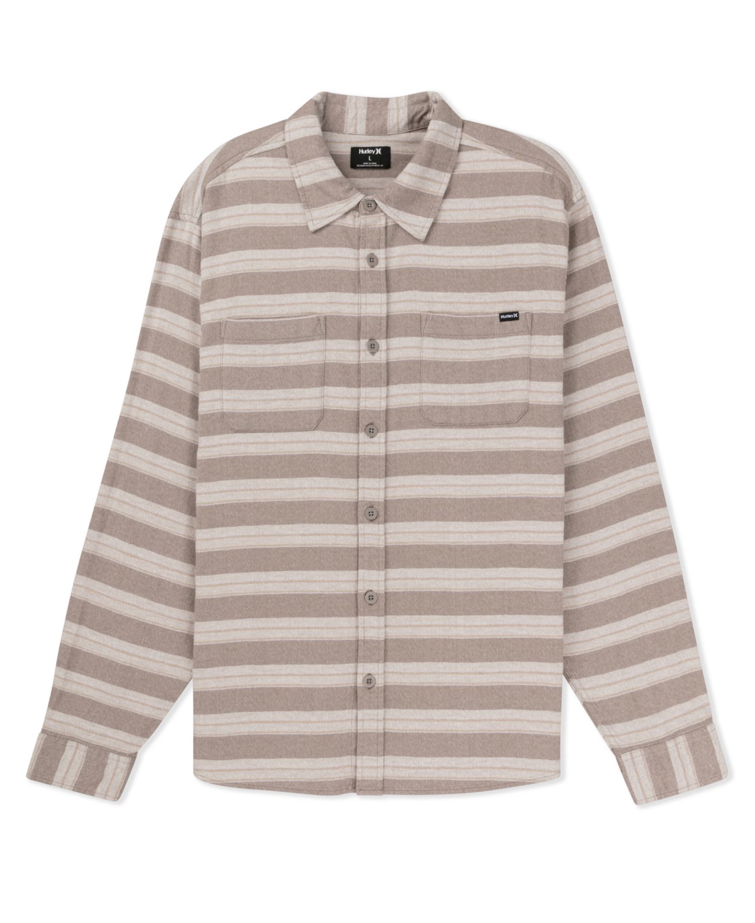 Men's Eugene Flannel Stripe Shirt
