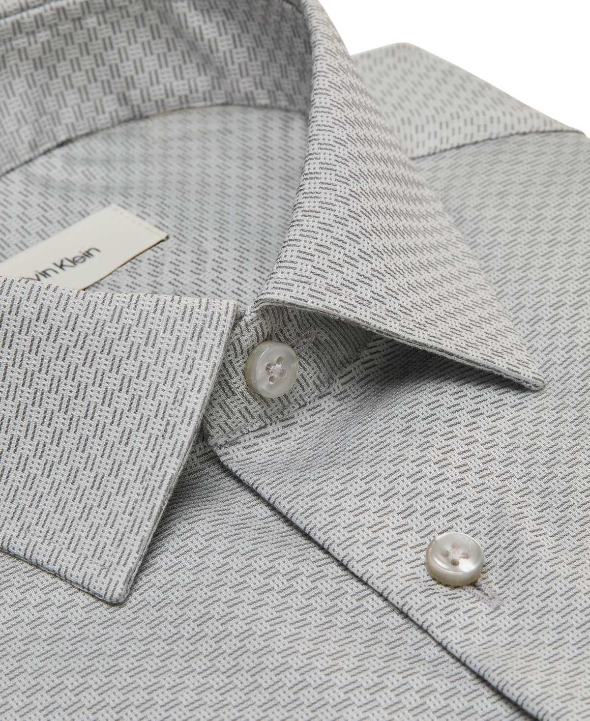 Calvin Klein Men's Stretch Slim-Fit Dress Shirt