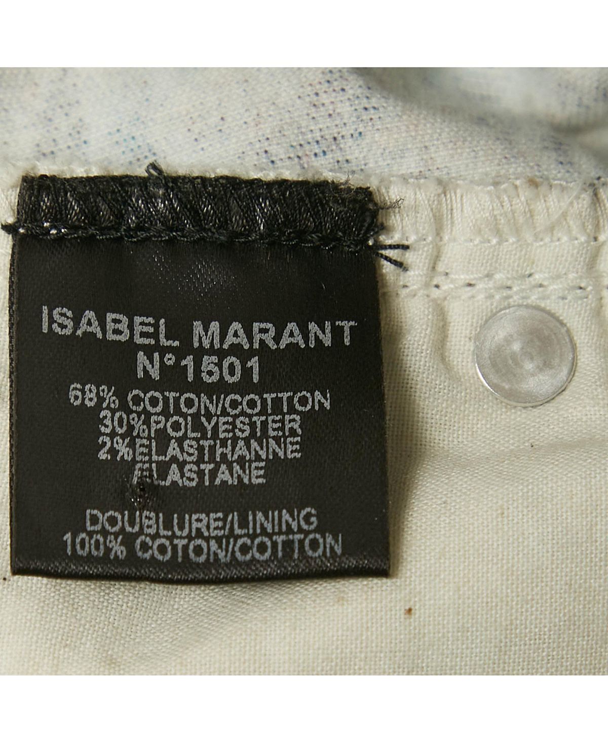 Pre-Owned Isabel Marant Women's Etoile Printed Corduroy Perry Pants view 5 — MAYCSS fashion products