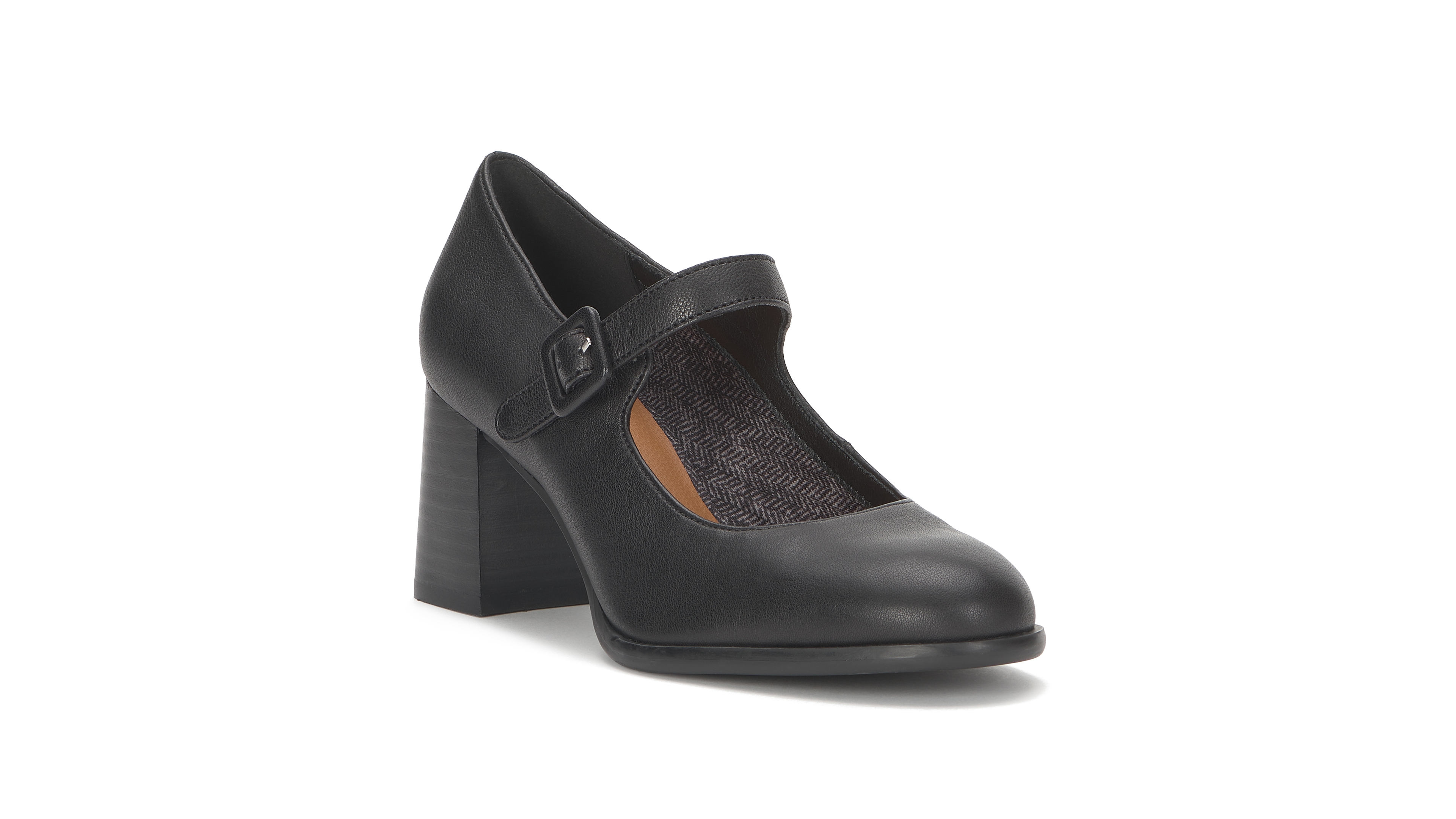 Lucky Brand Women's Block Heel Round Toe Pumps