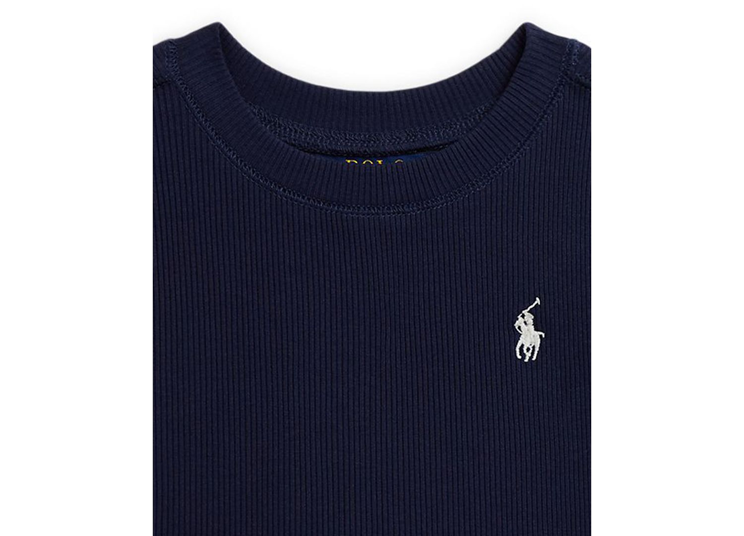 Girls' 2T-6X Ribbed Crewneck Boxy T-Shirt