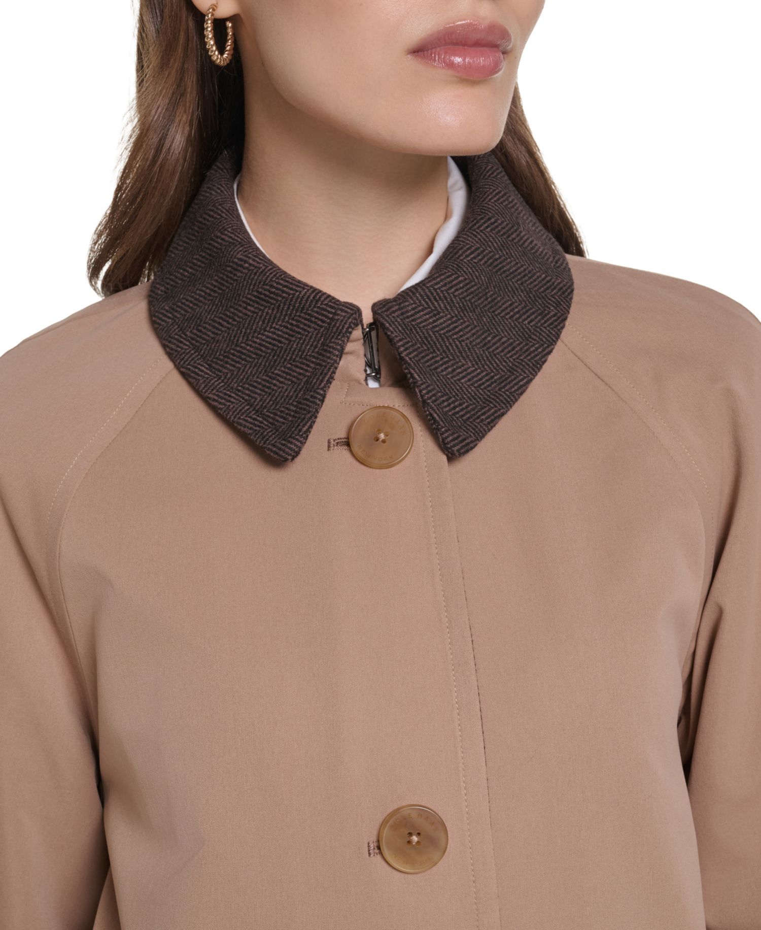 Women's Reversible Balmaccan Coat