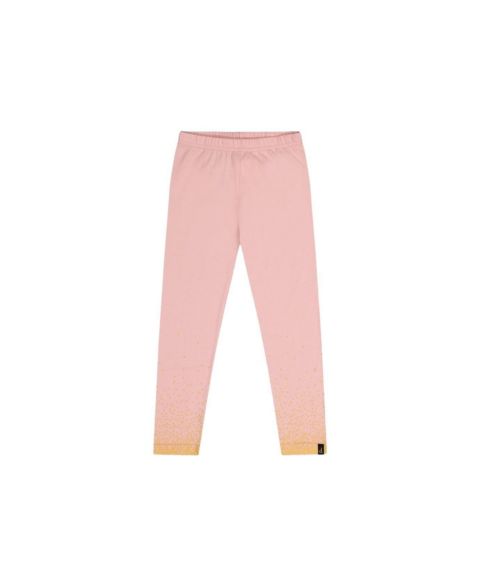 Леггинсы Deux par Deux Cotton Leggings Pant для девочек, цвет: Бледный пыльный розовый