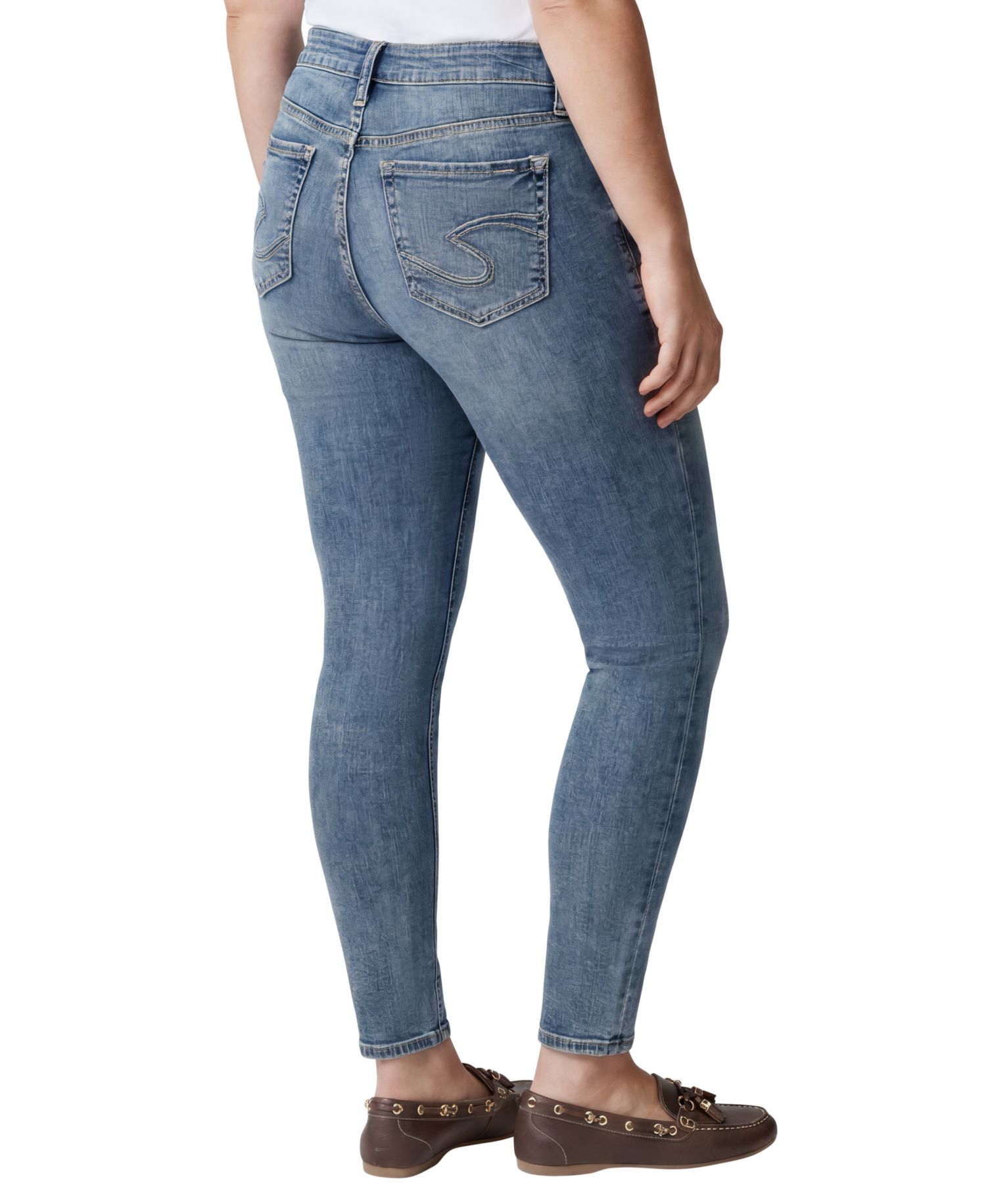 Plus Size Elyse High-Rise Comfort-Fit Skinny Jeans