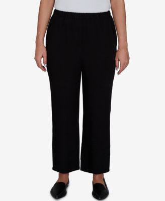 Women's Travel Advisory Crinkle Texture Ankle Pants