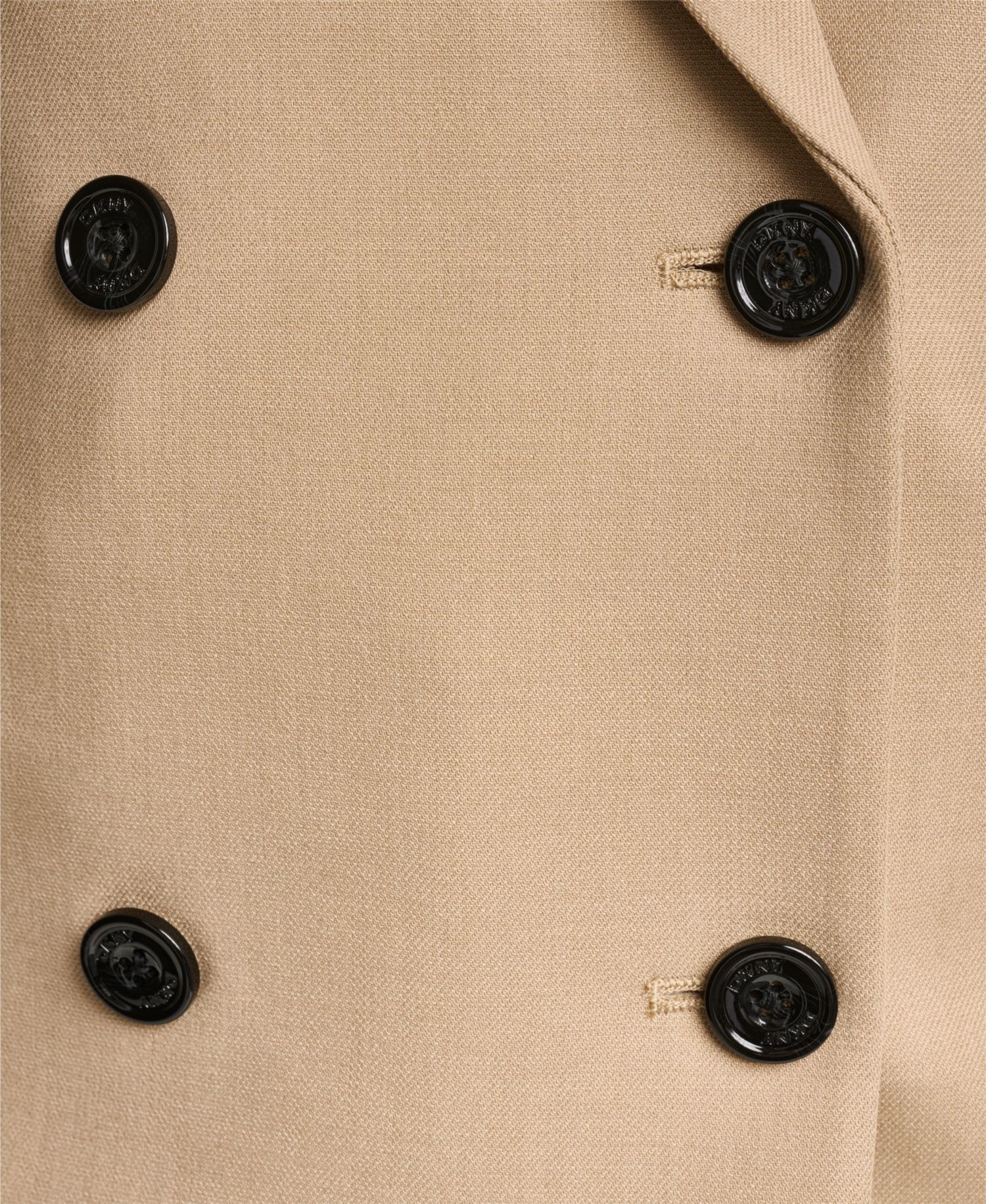 Women's Long-Sleeve Notch Collar Button-Front Blazer