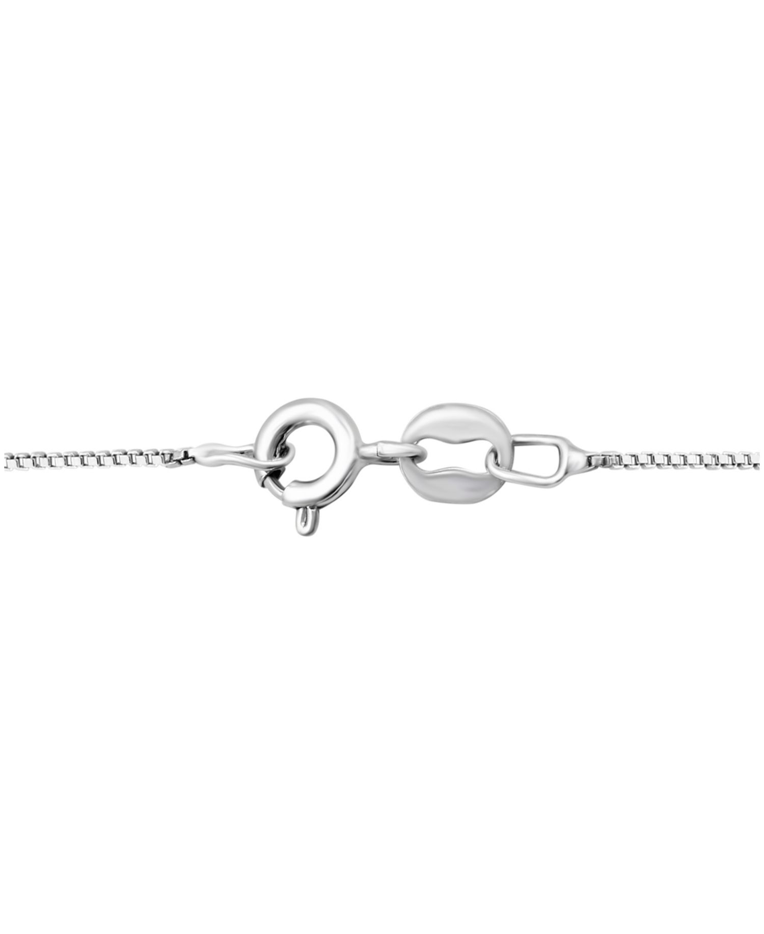Diamond Cross 18" Pendant Necklace (1/4 ct. t.w.) in Sterling Silver & 14k Gold-Plate