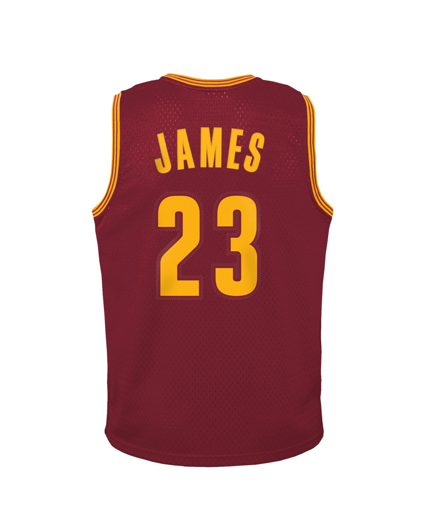 Big Boys and Girls LeBron James Wine Cleveland Cavaliers 2015/16 Hardwood Classics Swingman Jersey