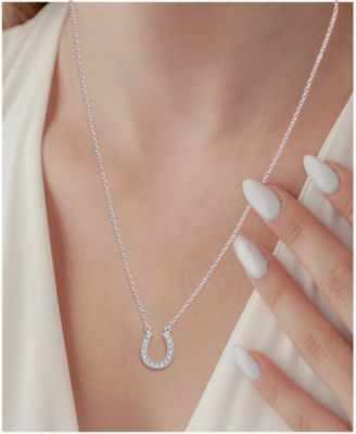Horseshoe Necklace - Macy's