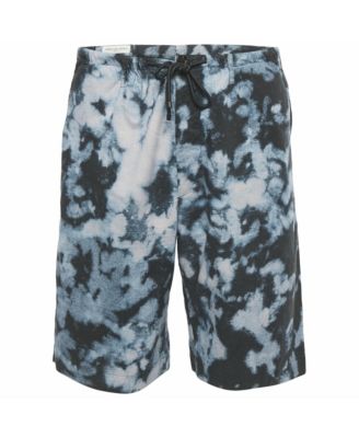 Men's Abstract Print Cotton Shorts