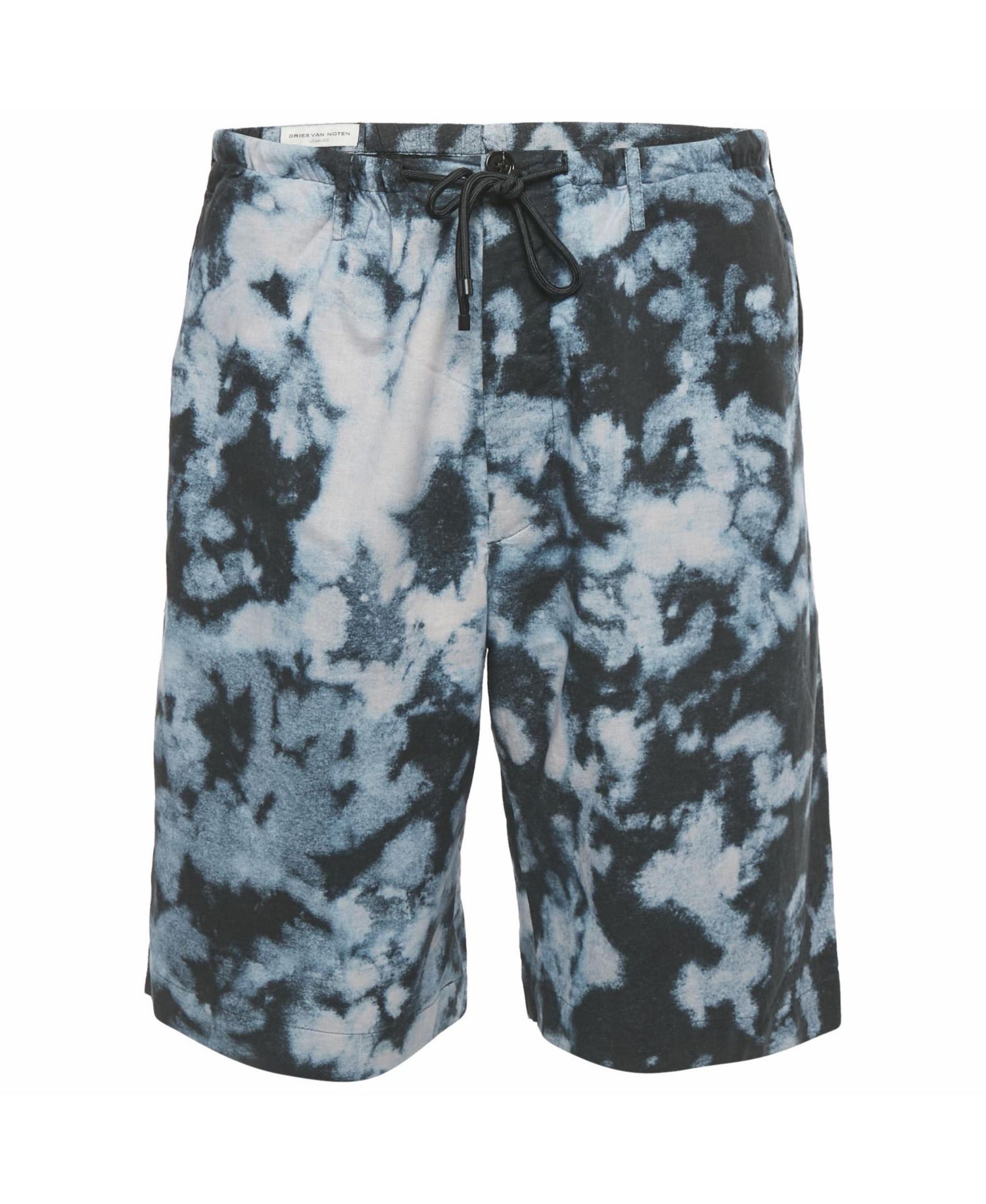 Men's Abstract Print Cotton Shorts