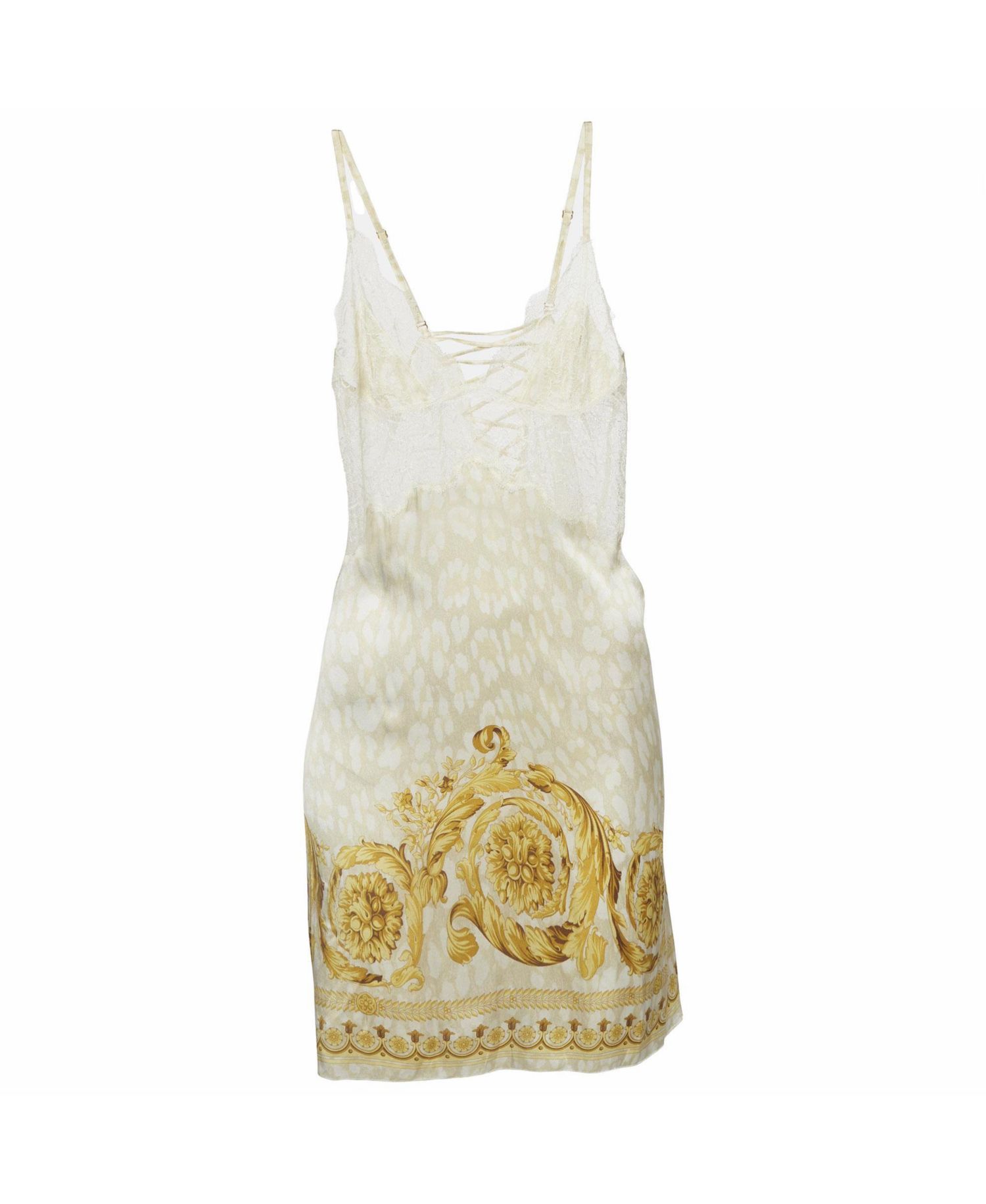 Women's Baroque Silk Lace Trim Camisole