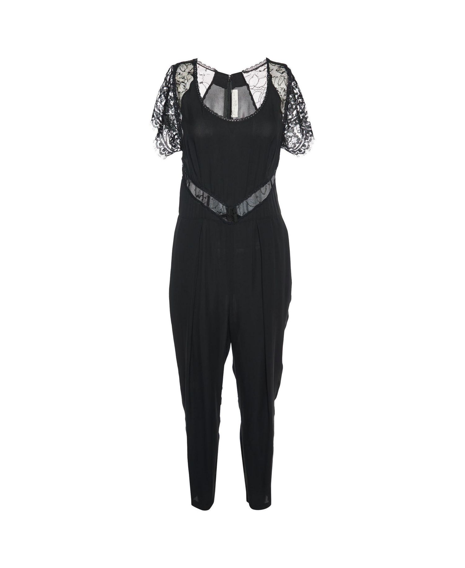 Women's Lace and Georgette Jumpsuit