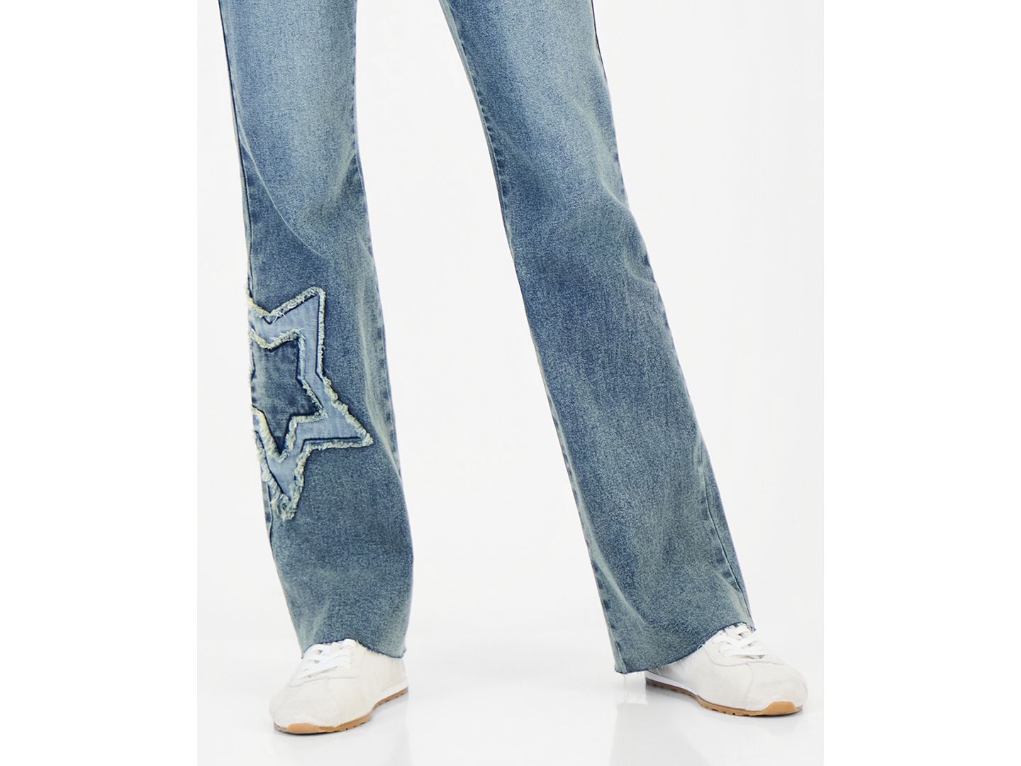 Женские джинсы Madden Girl Juniors' High-Rise Elastic Back Boot Denim, цвет: Варёный — фото 3