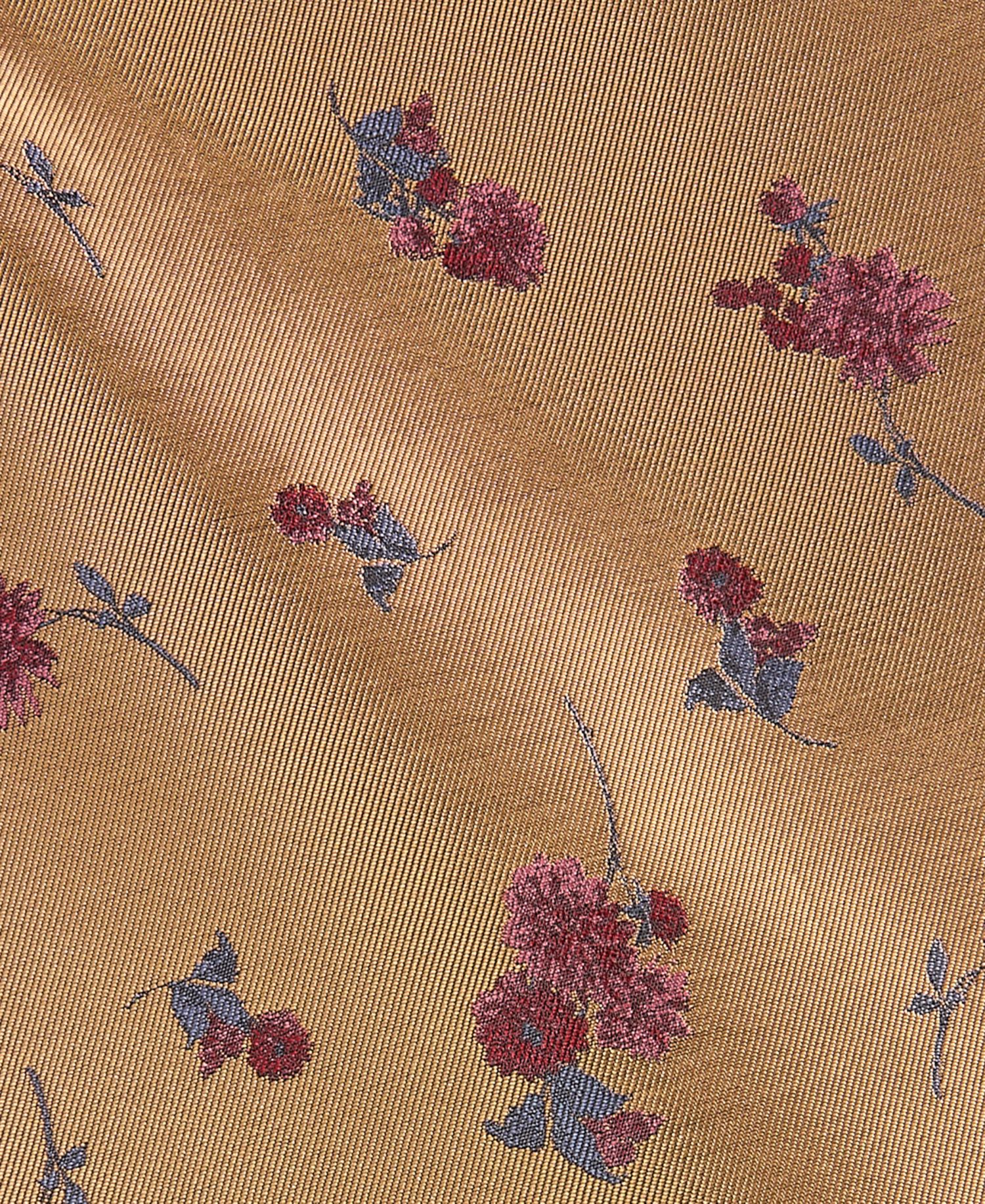 Women's Jacquard Floral A-Line Mini Skirt
