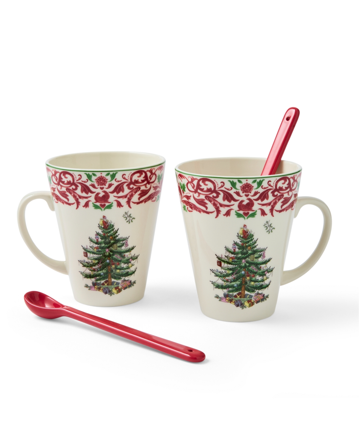Spode Christmas Tree 2026 Annual Mug and Spoon Set, Exclusively at Macy's