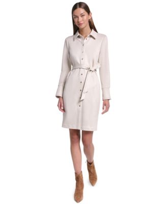Women's Midi Shirt Dress