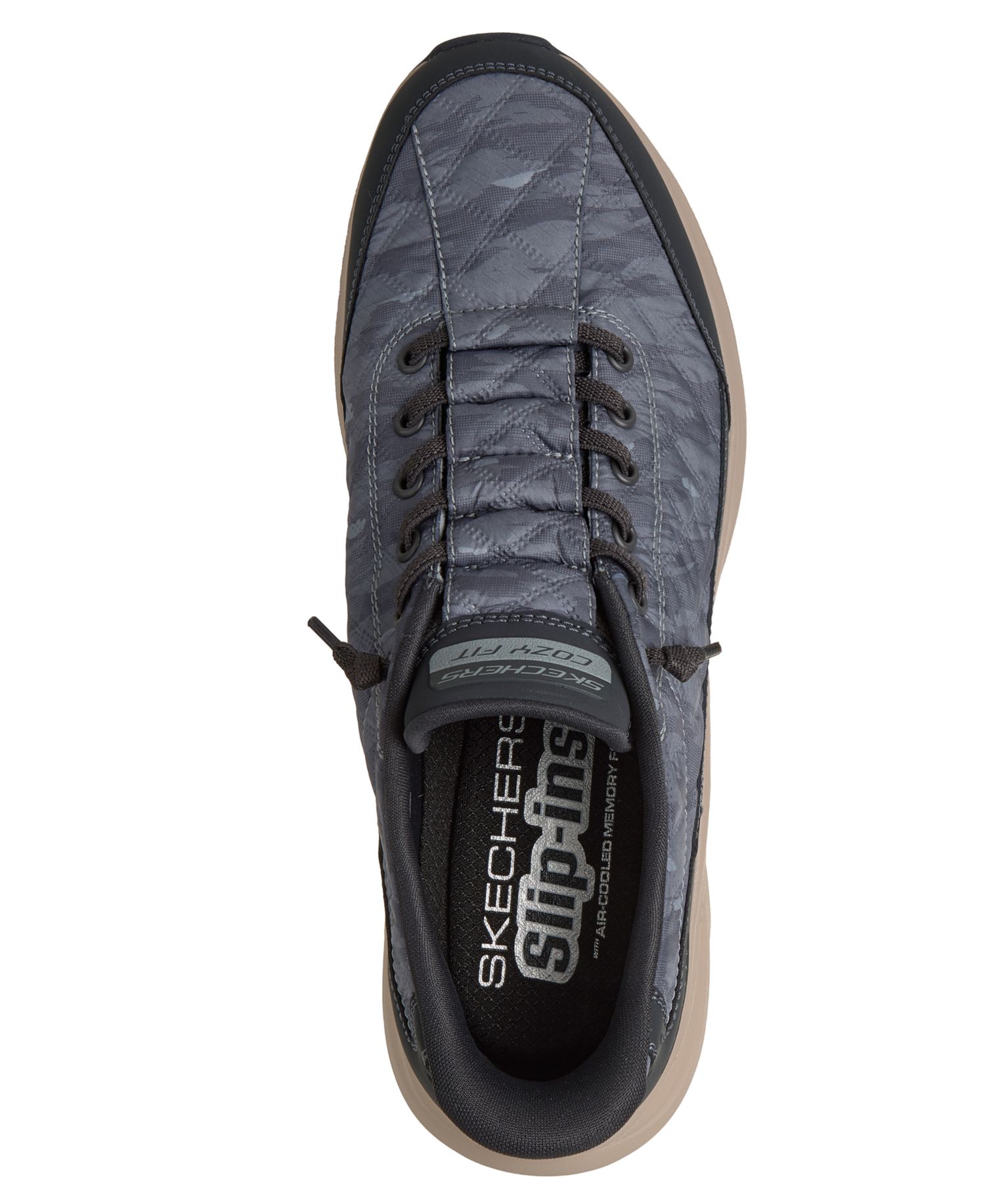 Men's Slip-Ins: Contour Foam - Cozy Fit Camopost Casual Sneakers from Finish Line