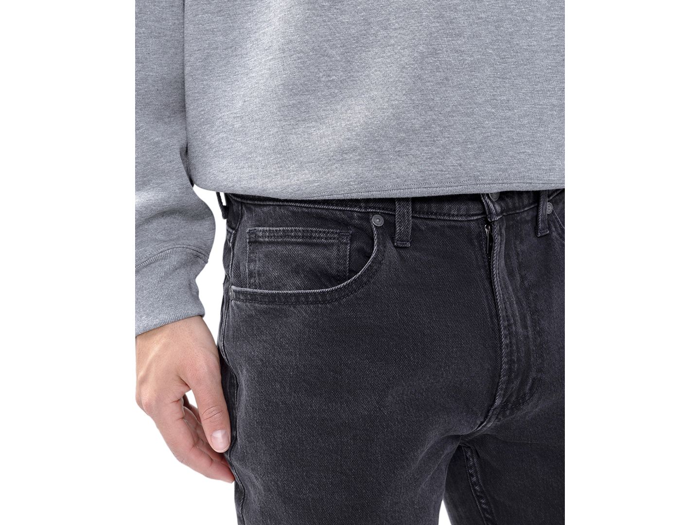 Мужские джинсы Silver Jeans Co. Craig Bootcut, цвет: Чёрный — фото 4
