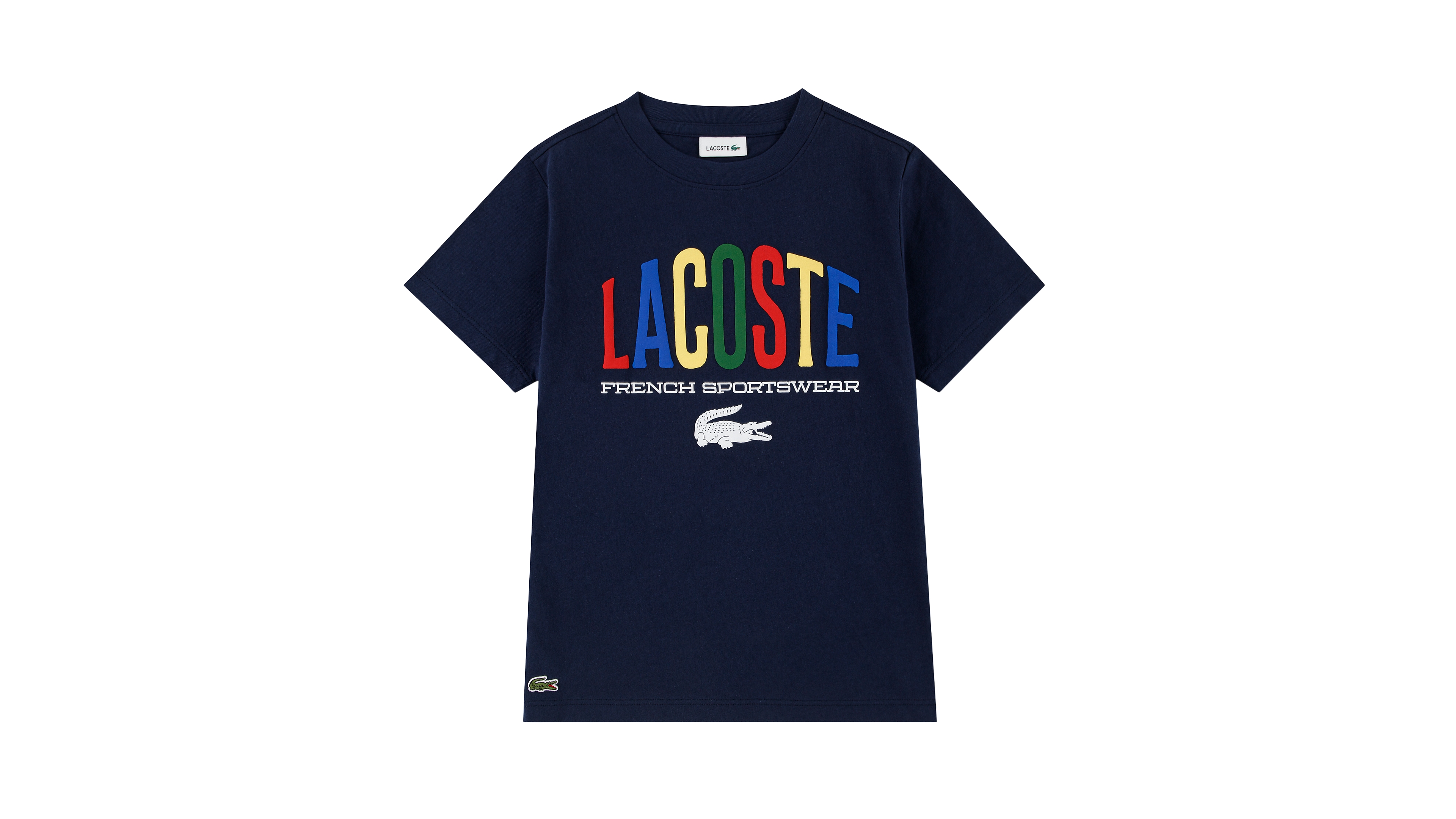 Lacoste Boys' 10-16 Short-Sleeve Graphic T-Shirt