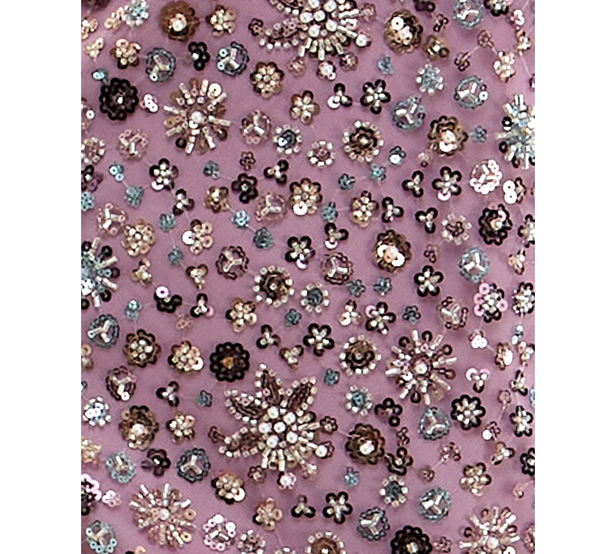 Rare Juniors' Beaded Sequin Halter A-Line Mini Dress